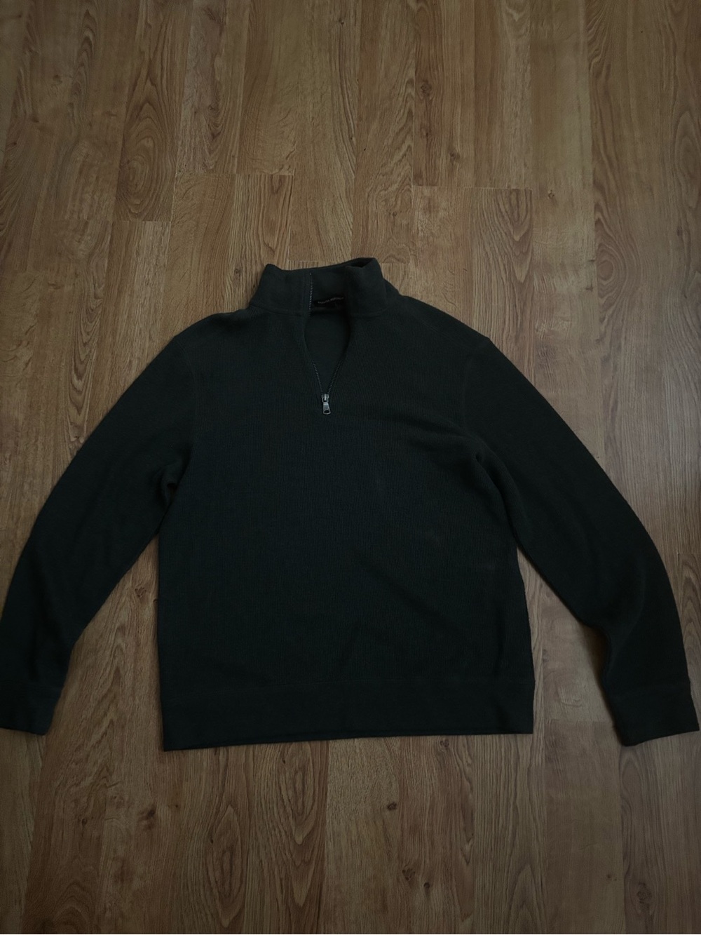 Banana Republic Men's Quarter-Zip Sweater - Green